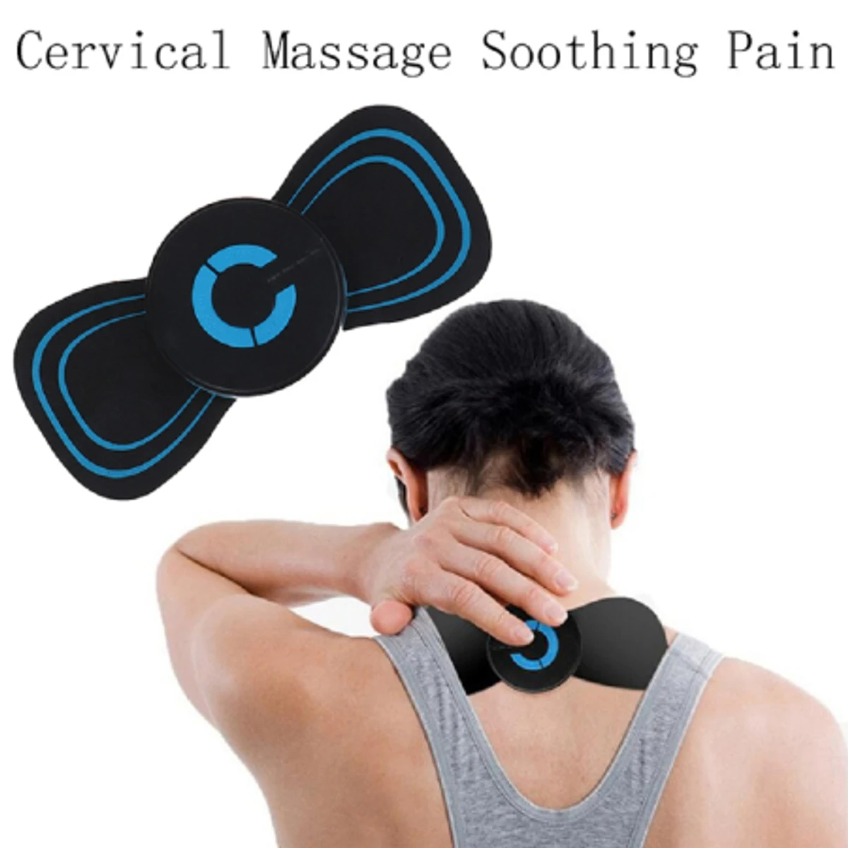 Neck Massager Gel Pads Electric Neck Cervical Massager Body Massager