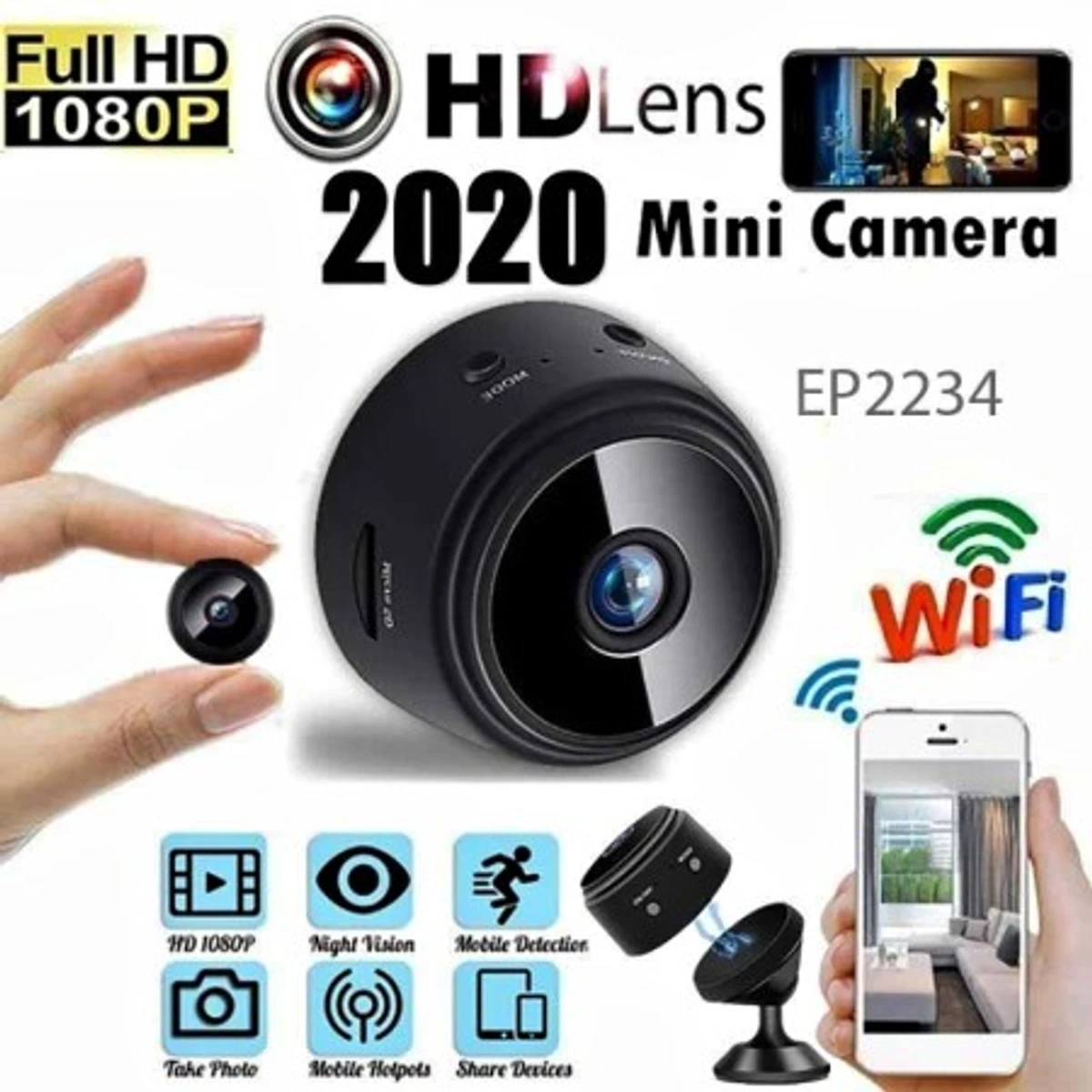 A9 Mini camera 1080P ip camera Night Version Micro Voice Wireless Recorder Mini Camcorders Video Surveillance camera wifi Camera